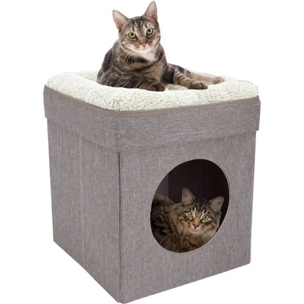 Kitty City Large Cat Bed, Stackable Cat Cube
